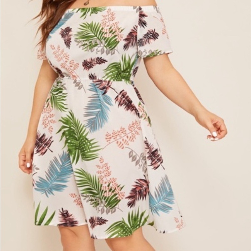 White summer dress